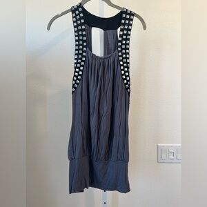 Iris Basic Gray Dress